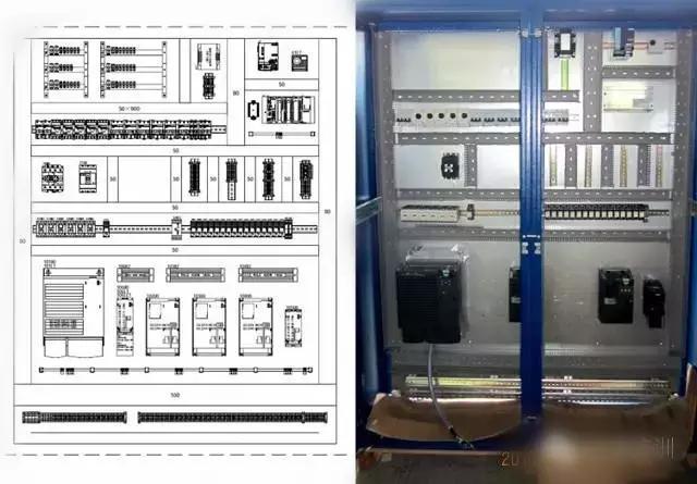 有条件多拍摄一些电气柜在不同加工成套阶段的照片,留下图片资料,供